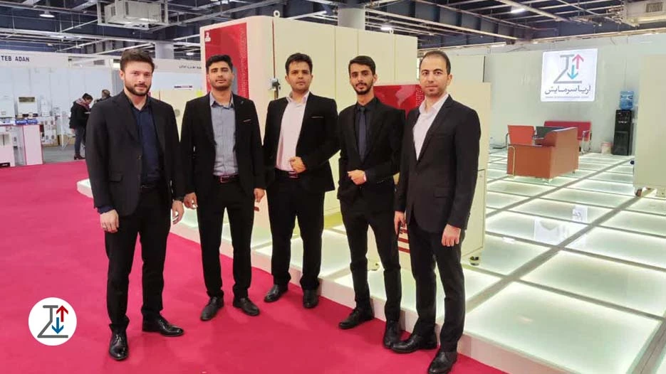 آریاسرمایش در سیزدهمین نمایشگاه بین المللی ایران ساخت